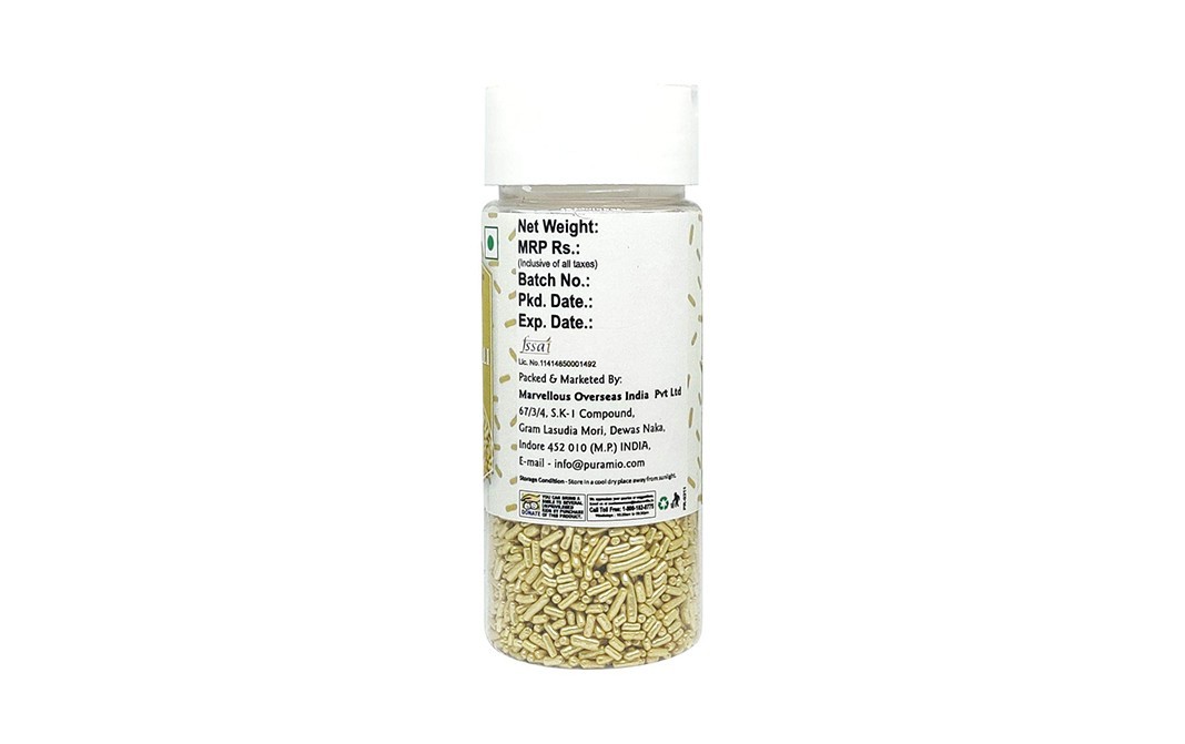Puramio Golden Vermicelli    Plastic Bottle  50 grams